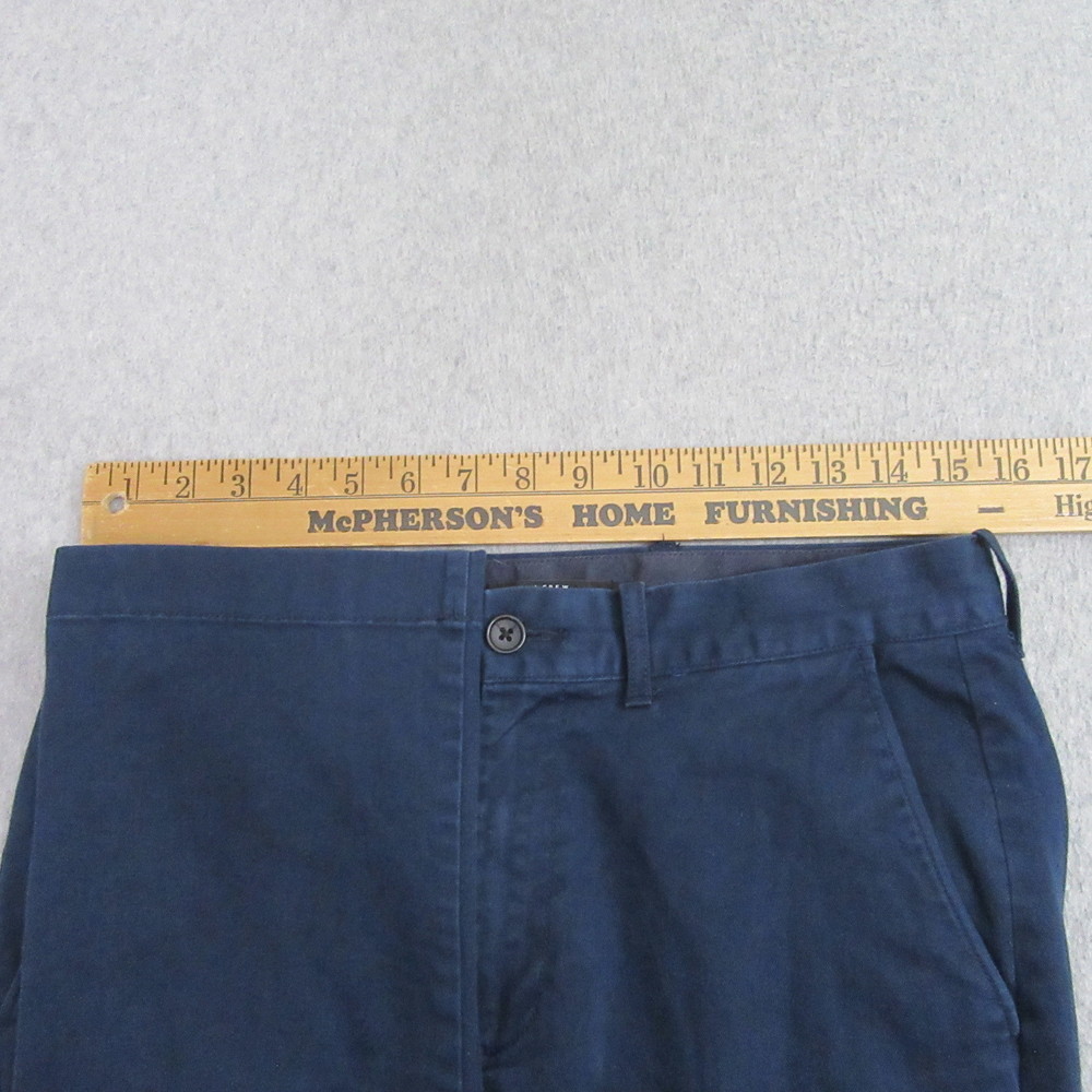 J Crew Mens Mercantile Flex Chino Pants 30 x 32 Blue Straight Leg Stretch - Picture 9 of 12